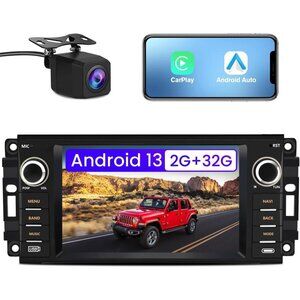 Android 13 Car Stereo for Jeep/Dodge/Chrysler